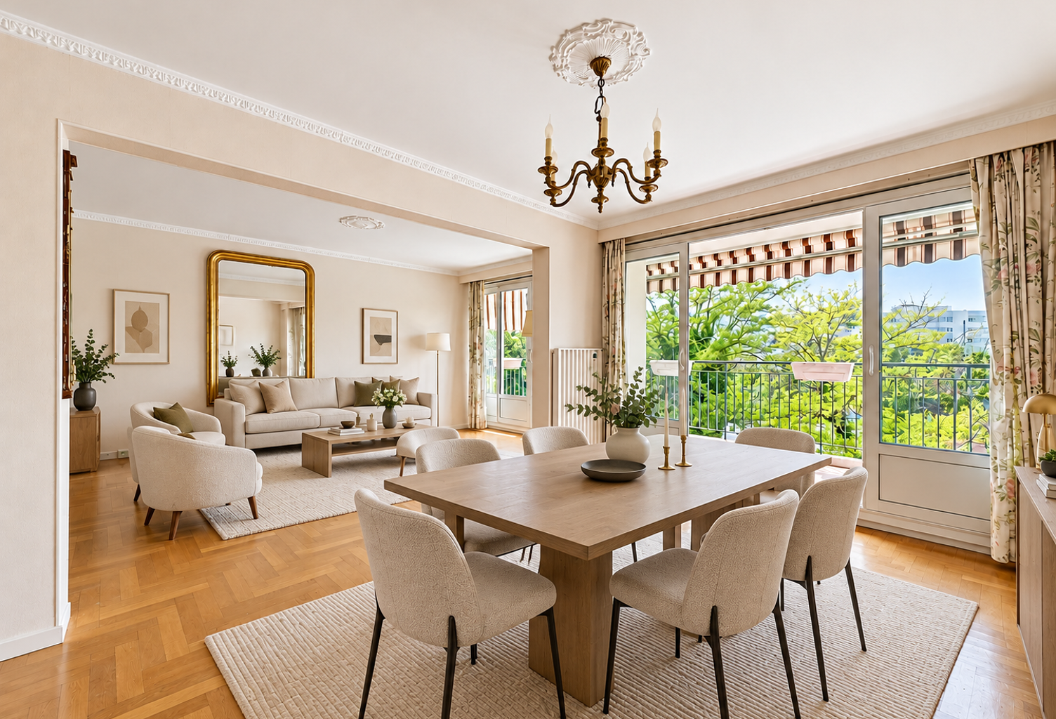 Un appartement aux volumes généreux, idéal pour une vie de famille — photo 1