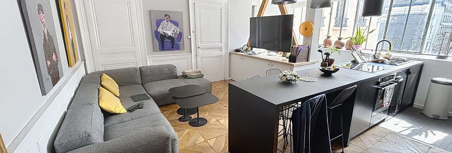 Appartement 3 Pièces 67 m² à louer à Lyon 2 (69002)