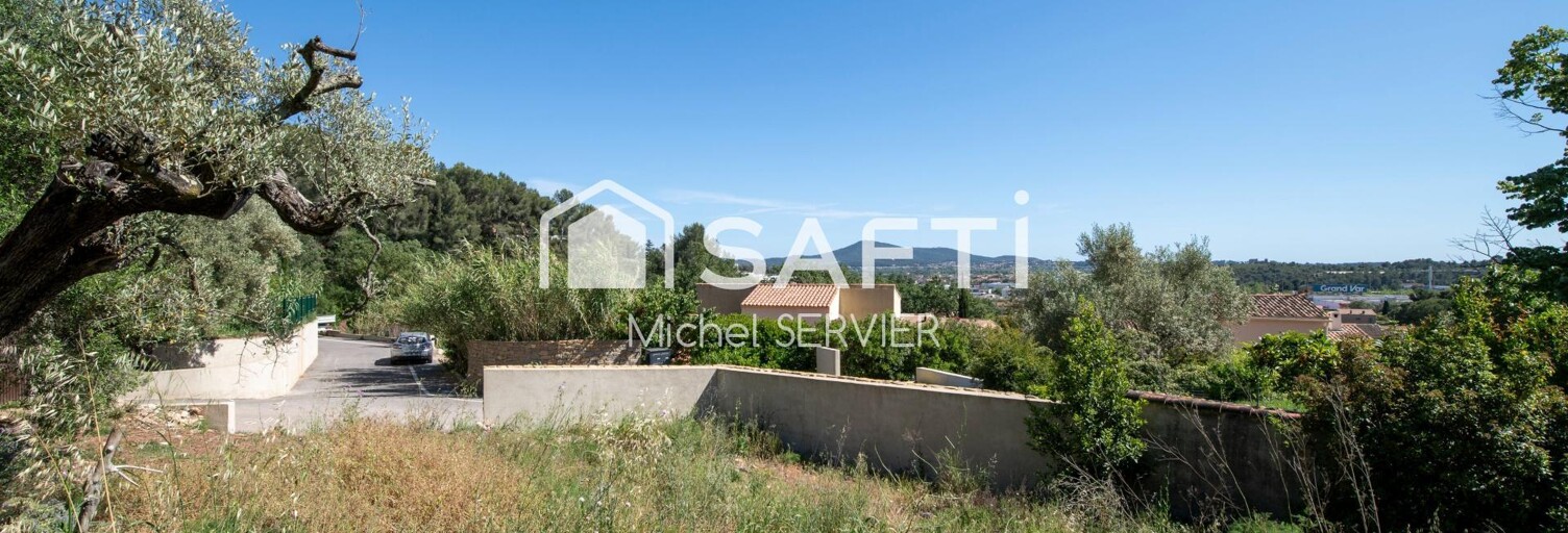 Terrain  1001 m² à vendre à La Valette-du-Var (83160)