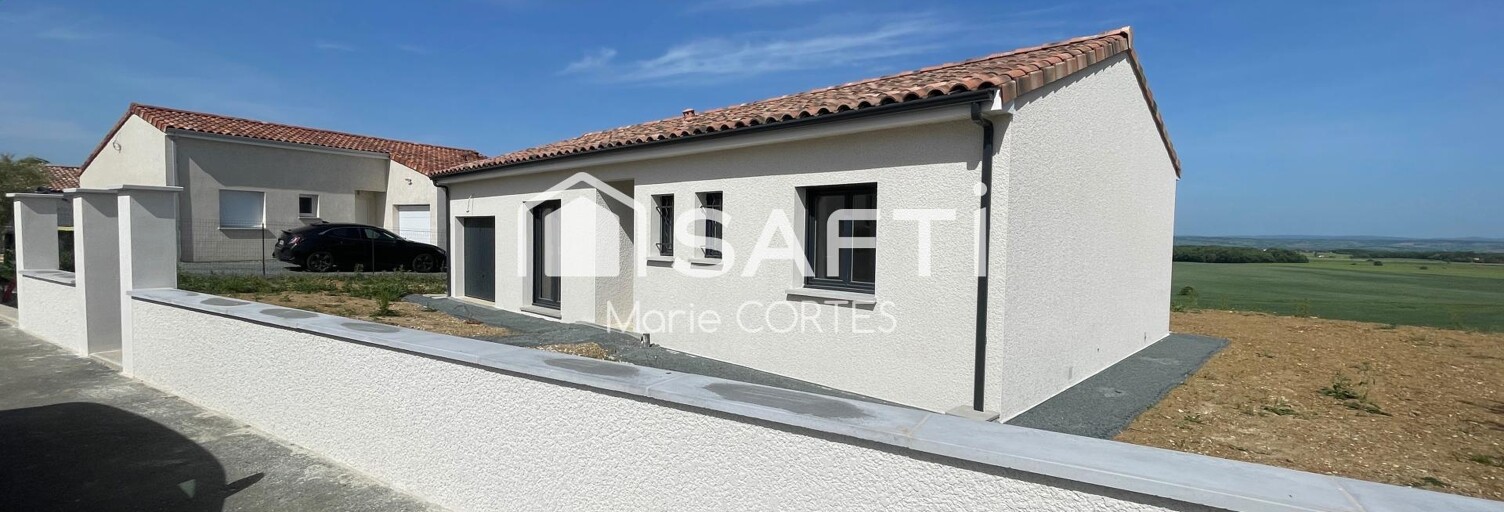 Maison 4 Pièces 76 m² à vendre à Técou (81600)