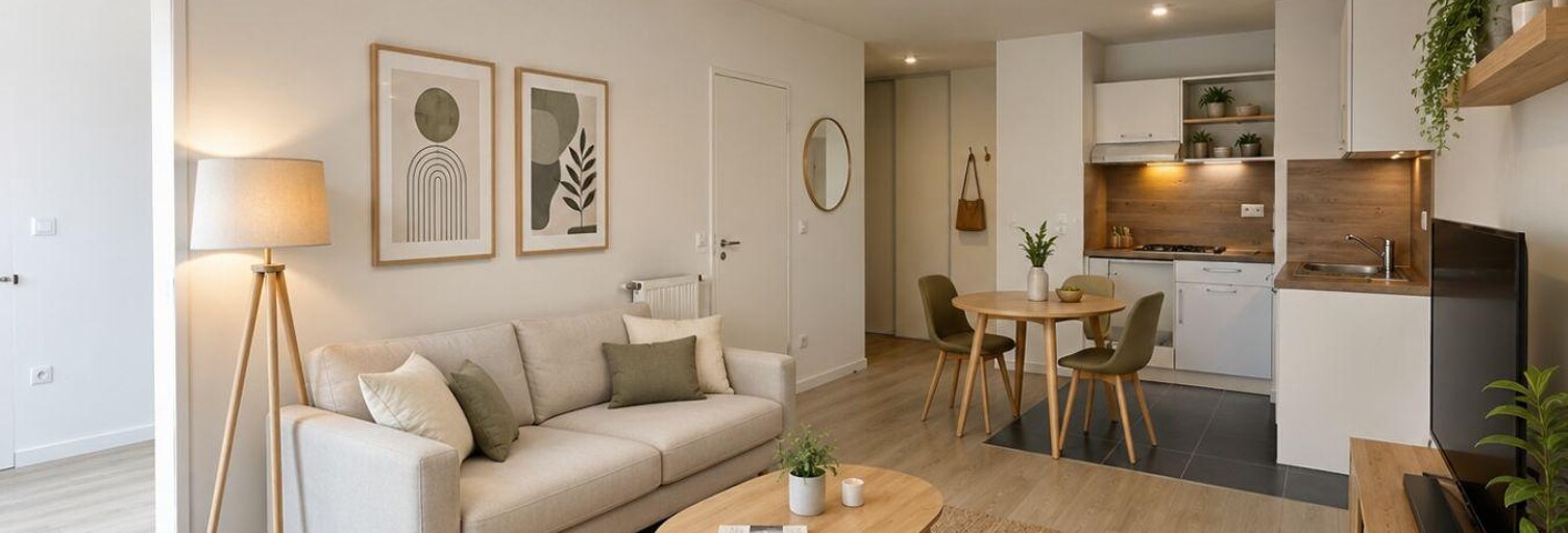 Appartement 2 Pièces 46 m² à vendre à Bois-Colombes (92270)