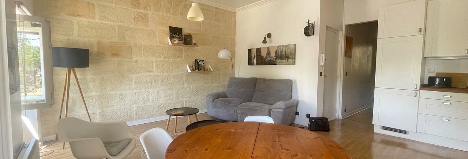 Appartement 2 Pièces 43 m² à vendre à Bordeaux (33100)