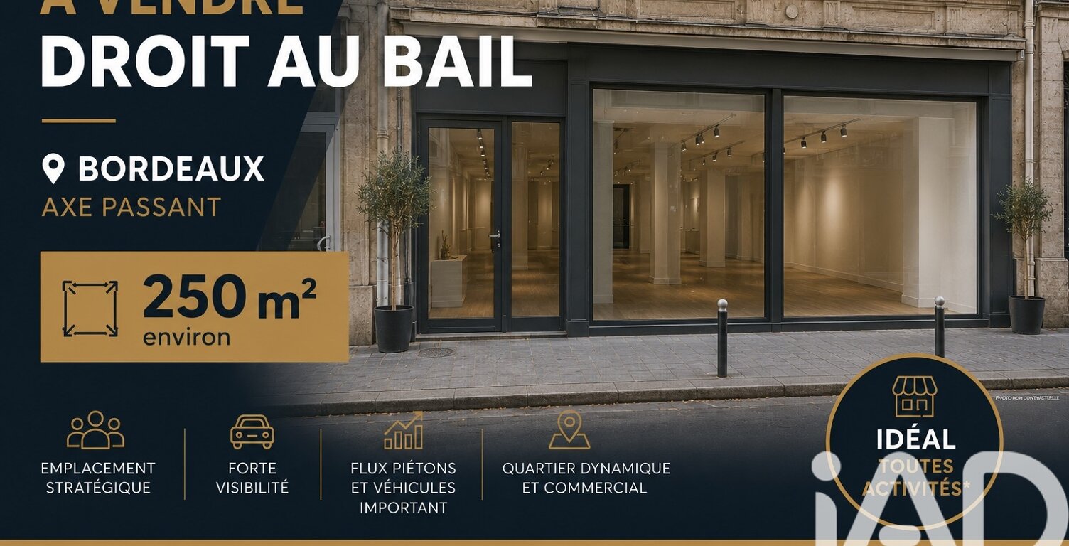 Vente Local commercial 250 m&sup2; — photo 1
