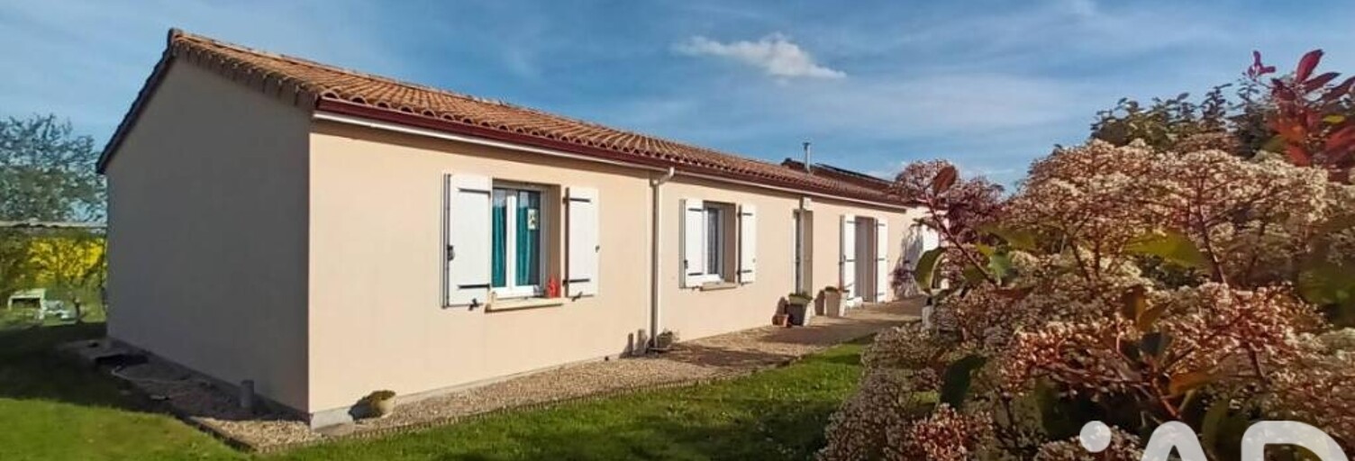 Maison 5 Pièces 133 m² à vendre à Paizay-le-Sec (86300)