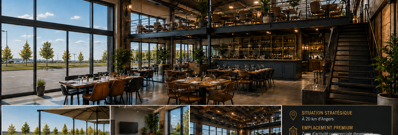 Commerce  460 m² à vendre à Bécon-les-Granits (49370)
