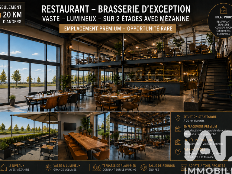 Vente Restaurant 460 m&sup2; — photo 1