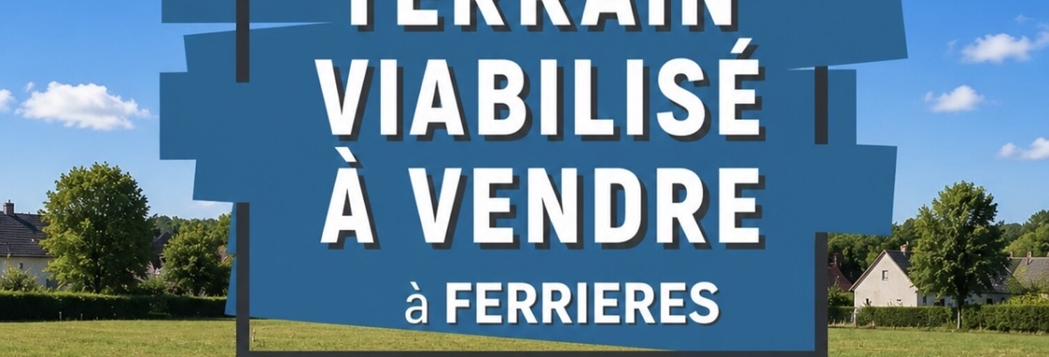 Terrain  400 m² à vendre à Ferrières (17170)