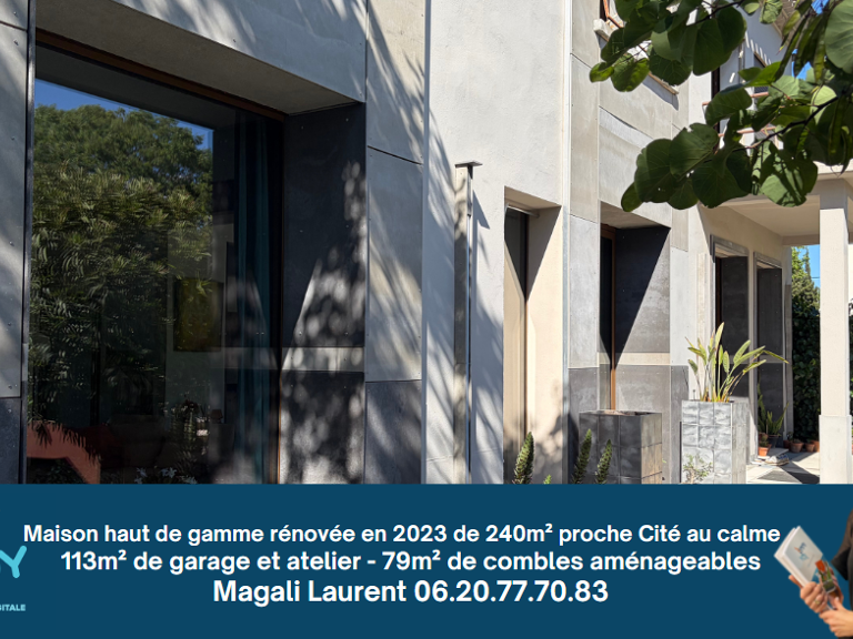 Maison 5 pièces de 240m2 entièrement rénovée proche Cité au — photo 1