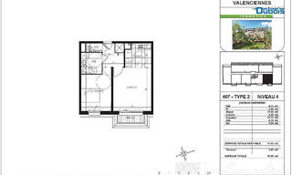 Appartement 2 Pièces 47 m² à louer à Valenciennes (59300)