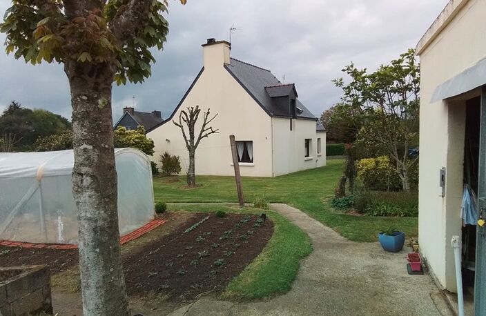 Maison à usage d'habitation exposée sud: 106 m2 à la campagne avec jardin, prairie et dépendances à 1h des plages de Concarneau — photo 4