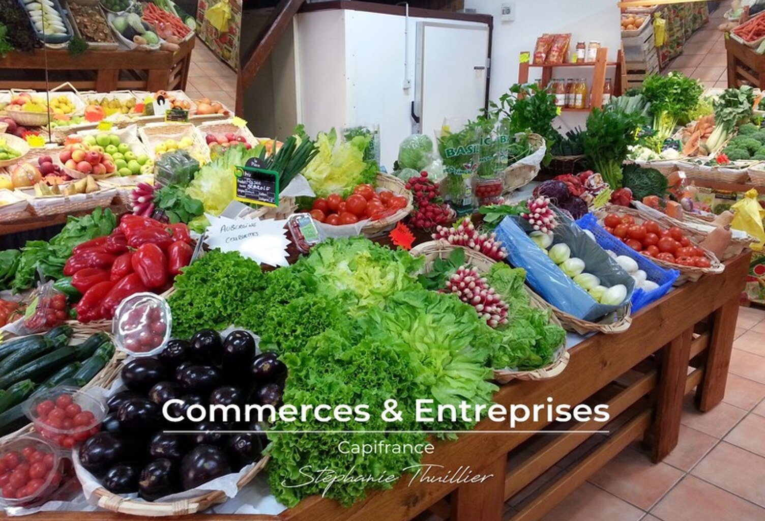 Fonds de commerce Primeur, épicerie à céder sur axe passant à AUBAGNE Centre (13) — photo 1