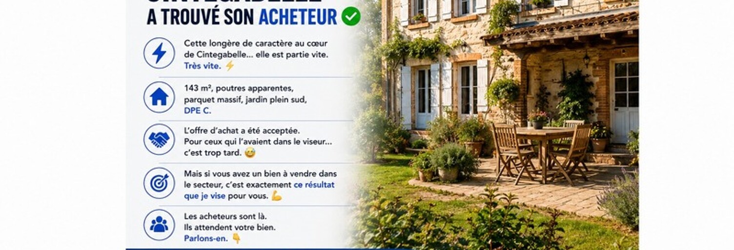 Maison 4 Pièces 102 m² à vendre à Cintegabelle (31550)