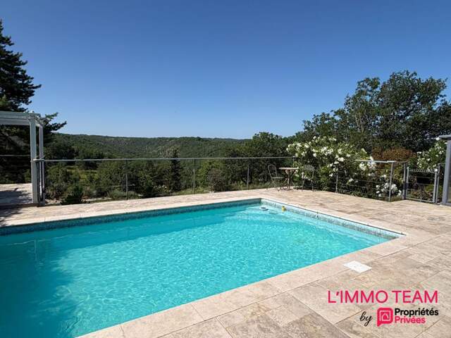 Pradines (46090), maison 5 chambres 210 m2 sur 5000 m² de terrain avec piscine — photo du bien