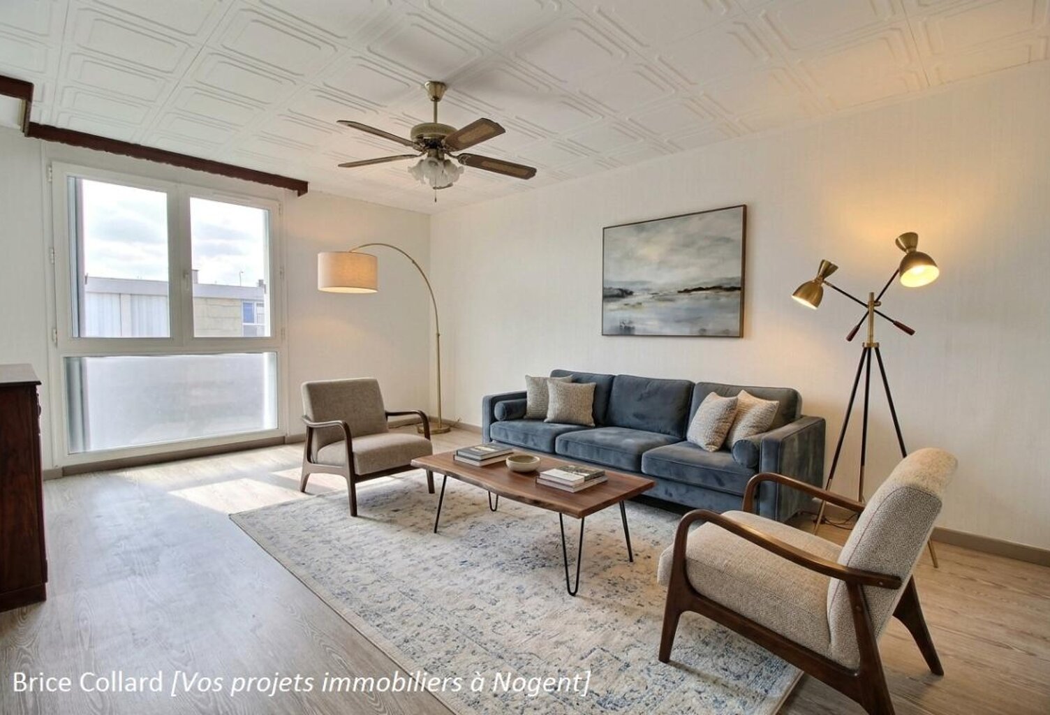 60180 NOGENT SUR OISE Appartement 3 chambres 1 balcon (loggia) 1 cave, dernier étage ! — photo 1