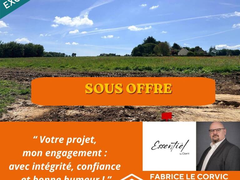 TERRAIN DE 543 M2 VIABILISÉ A GUENIN — photo 1