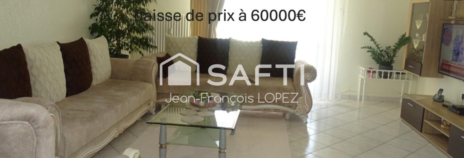 Appartement 5 Pièces 97 m² à vendre à Audincourt (25400)