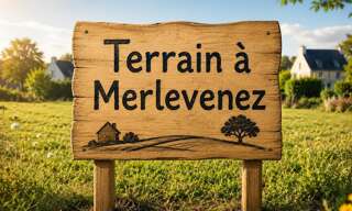 Terrain  457 m² à vendre à Merlevenez (56700)