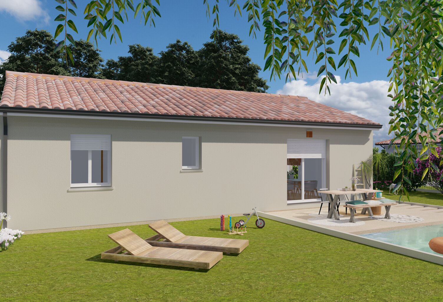 PROJET DE CONSTRUCTION D'UNE MAISON INDIVIDUELLE  — photo 1