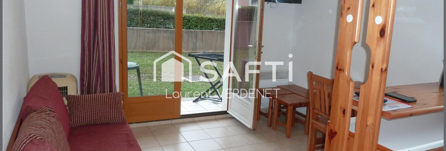 Appartement 2 Pièces 28 m² à vendre à Montbrun-les-Bains (26570)