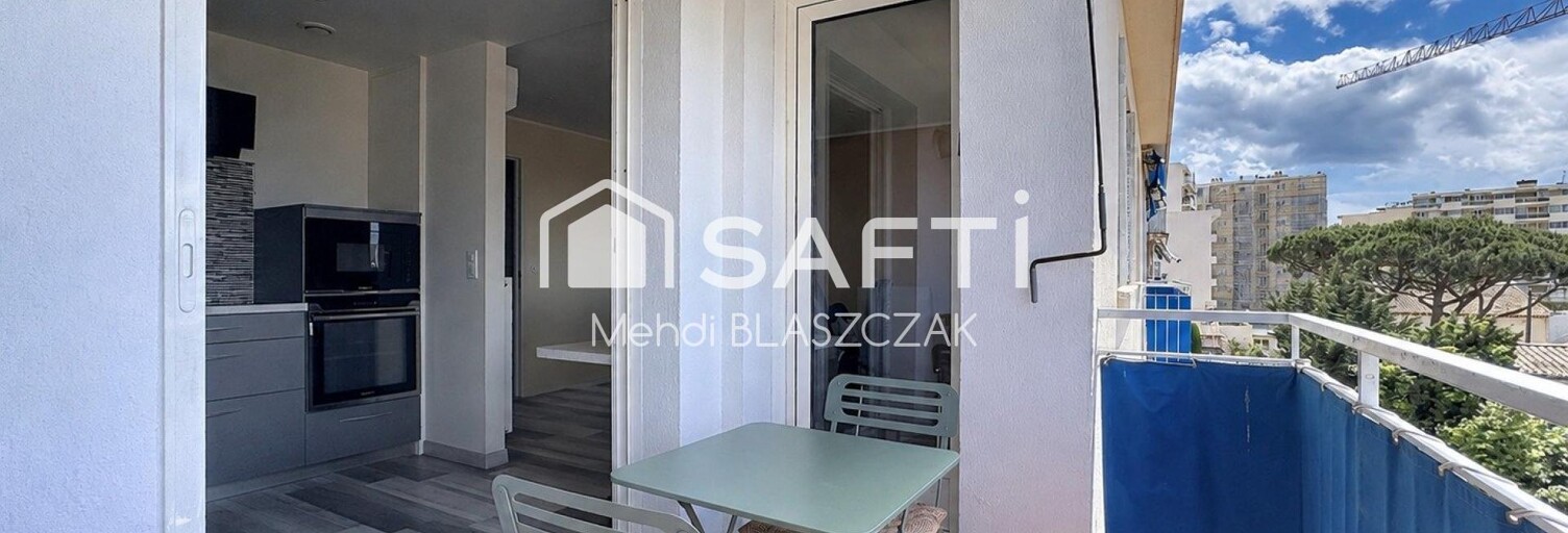 Appartement 3 Pièces 53 m² à vendre à Cannes (06150)