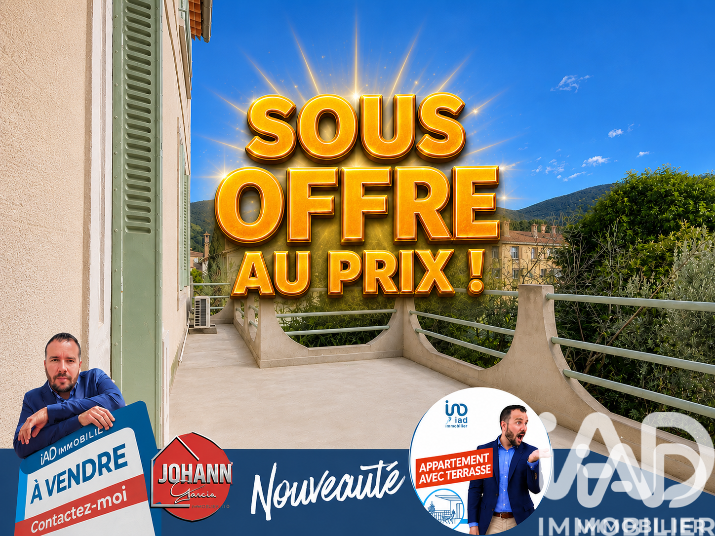 Appartement à vendre, 4 pièces, 76 m², Nyons