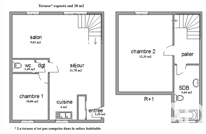 Vente Appartement 3 pièces — photo 3