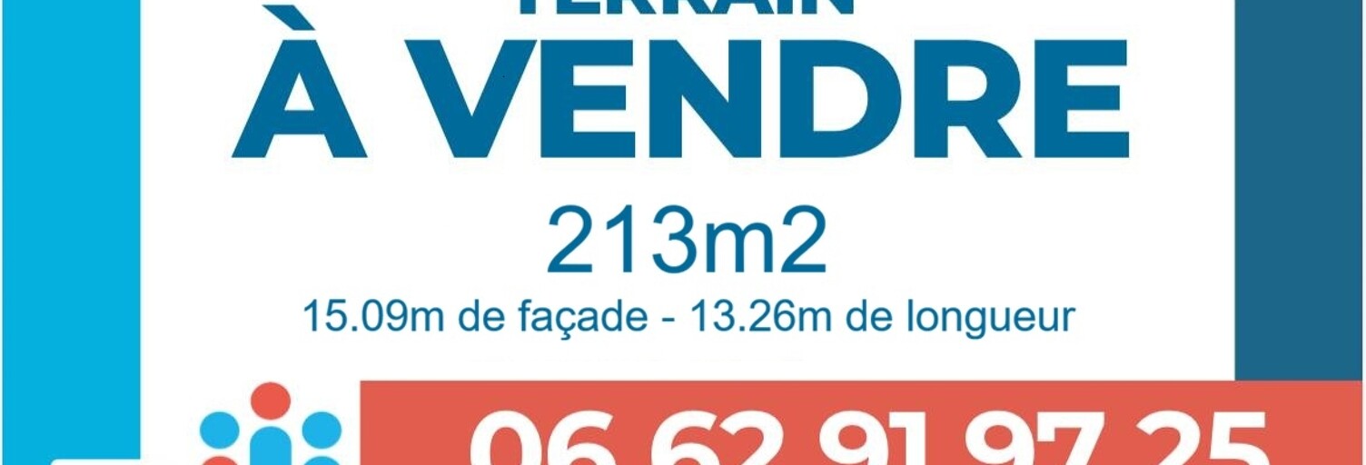 Terrain  212 m² à vendre à Sarcelles (95200)
