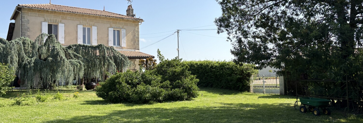 Maison 6 Pièces 190 m² à vendre à Lamothe-Montravel (24230)