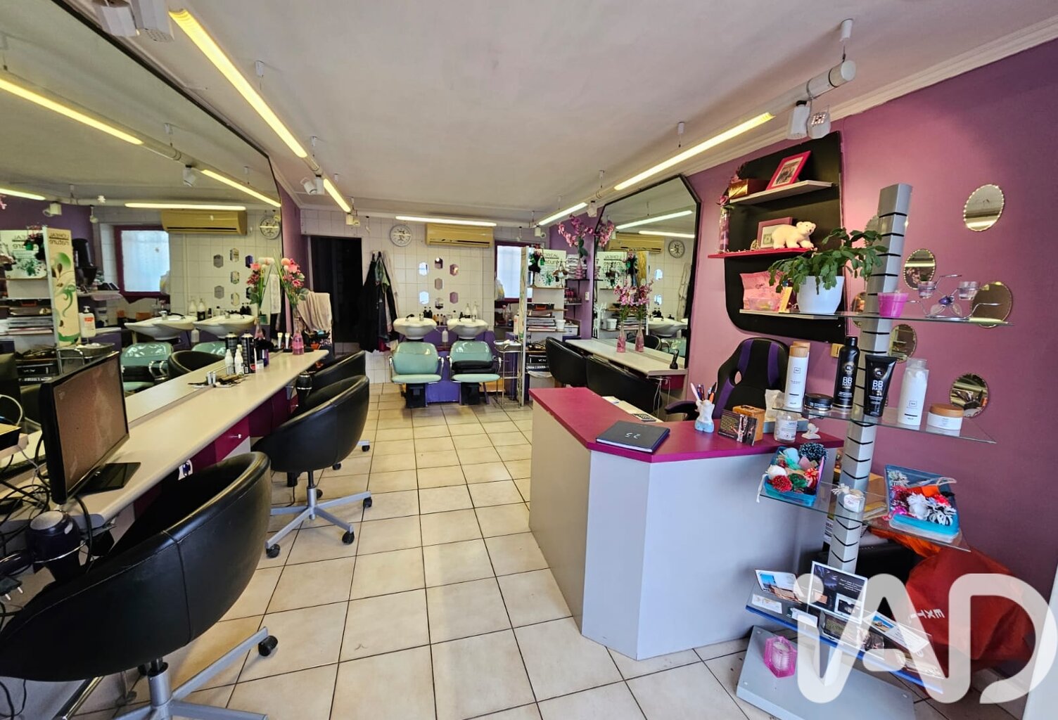 Vente Esthétique, Coiffure 34 m&sup2; — photo 1