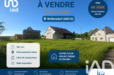 Terrain  69000 €