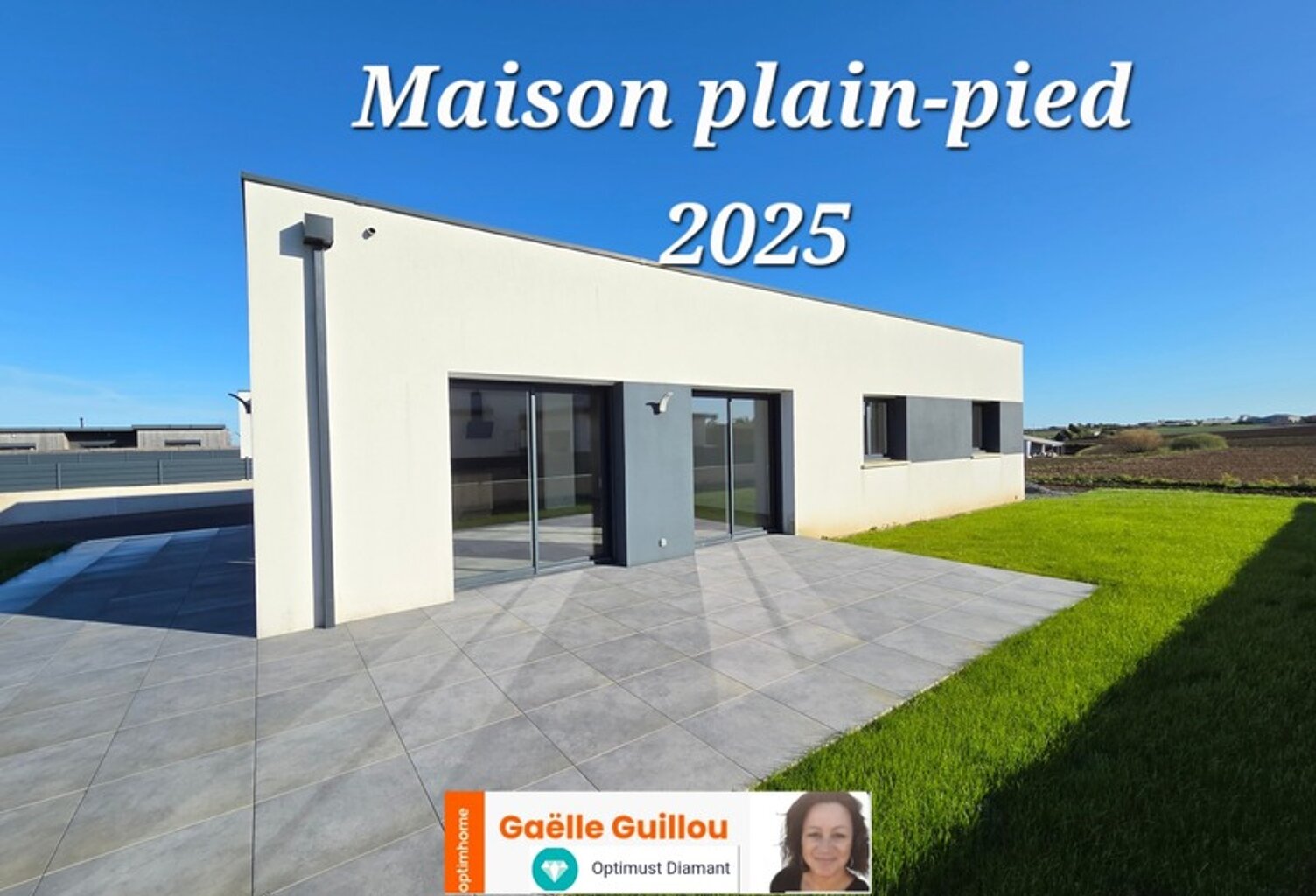 CLEDER : Maison neuve de 2025 plain pied de 5 pièces - 112m² - Terrain clos de 634m² — photo 1