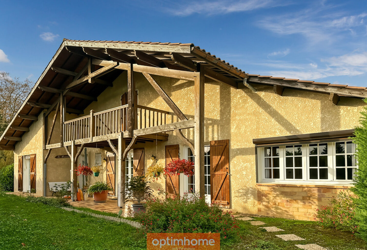 VILLA de type Landaise, 157 M2 Habitables , 2 garages, hangar 13X8 et jardin 3500 M2 avec forage — photo 1