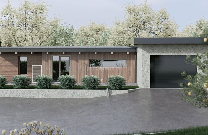 Maison d'architecte Les Auxons 5 pièce(s) 152 m2 — photo 3