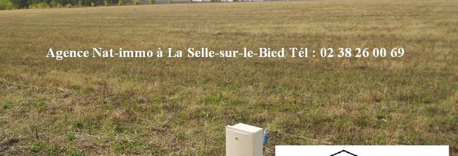 Terrain  1738 m² à vendre à La Selle-sur-le-Bied (45210)