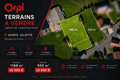 Terrain  35000 €
