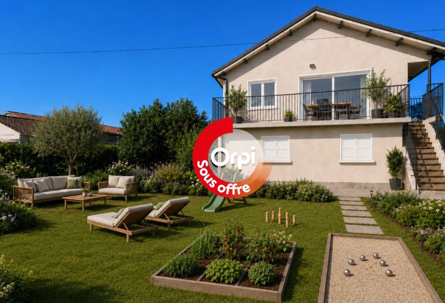 Grande maison familiale au cœur de Mornant, au calme, sur une parcelle de 995 m² — photo 1