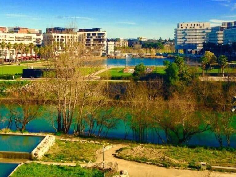 GRAND T3 EXCEPTIONNEL EN 1°LIGNE BASSIN JACQUES COEUR A PORT MARIANNE — photo 1