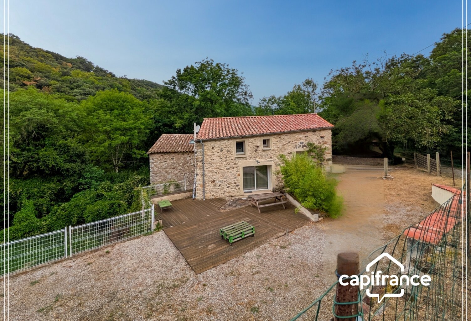 Ancien moulin en pierre rénové – Charme, confort et nature au cœur du Haut-Languedoc — photo 1