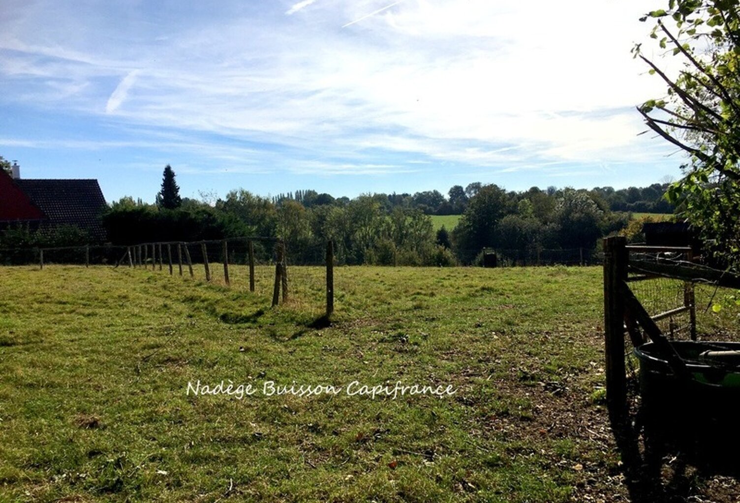 Terrain à bâtir hors lotissement - Annebault — photo 1