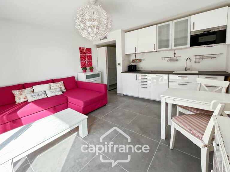 Appartement à vendre 1 pièces BORMES LES MIMOSAS (83), résidence standing, Terrasse sud + PARKING COUVERT + CAVE — photo 1