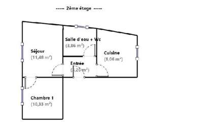 Appartement 2 pièces 199000 €