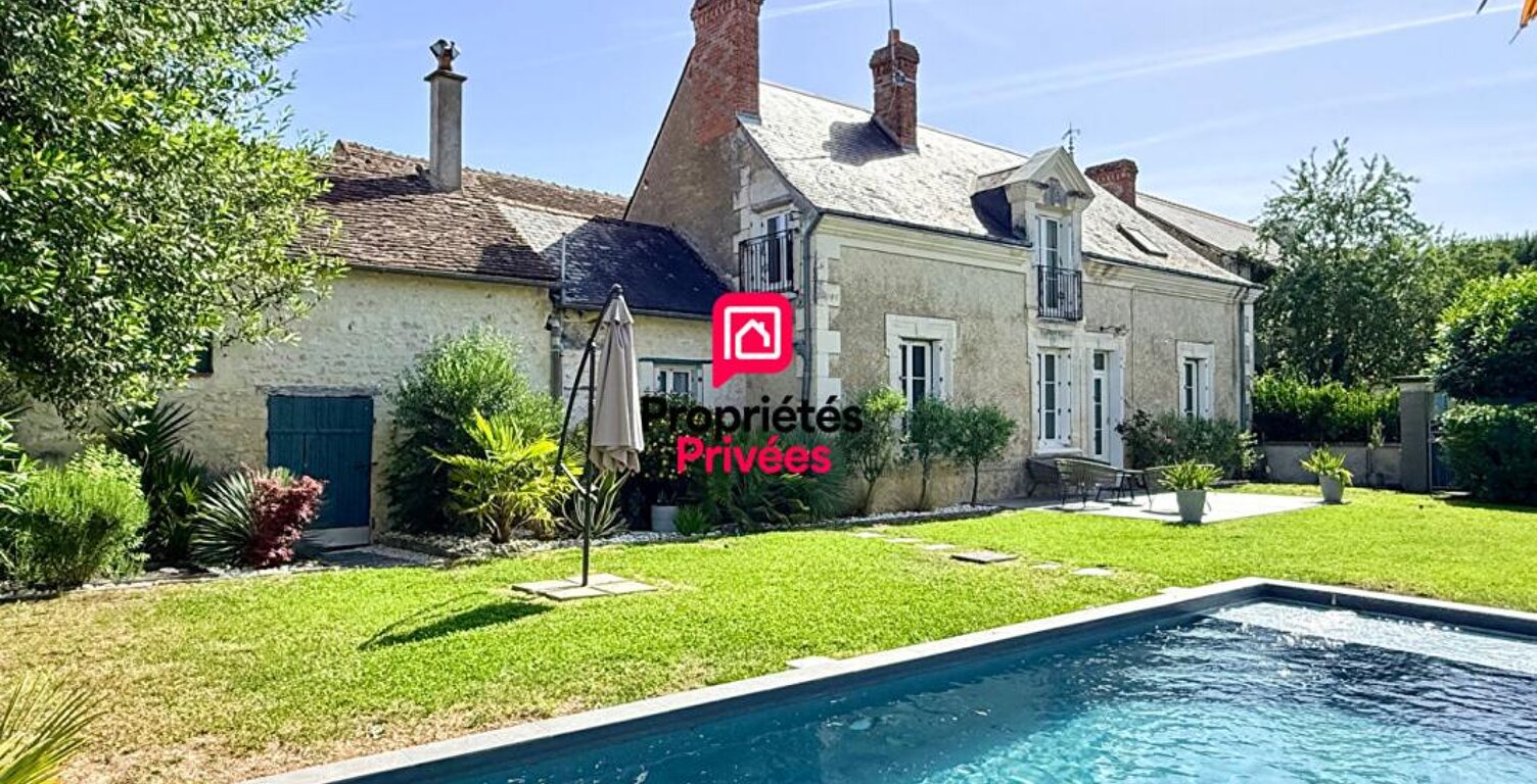 Maison en Pierre - ENTRE CHINON et L'ÎLE BOUCHARD - 140 m2 - Piscine - Jardin — photo 1