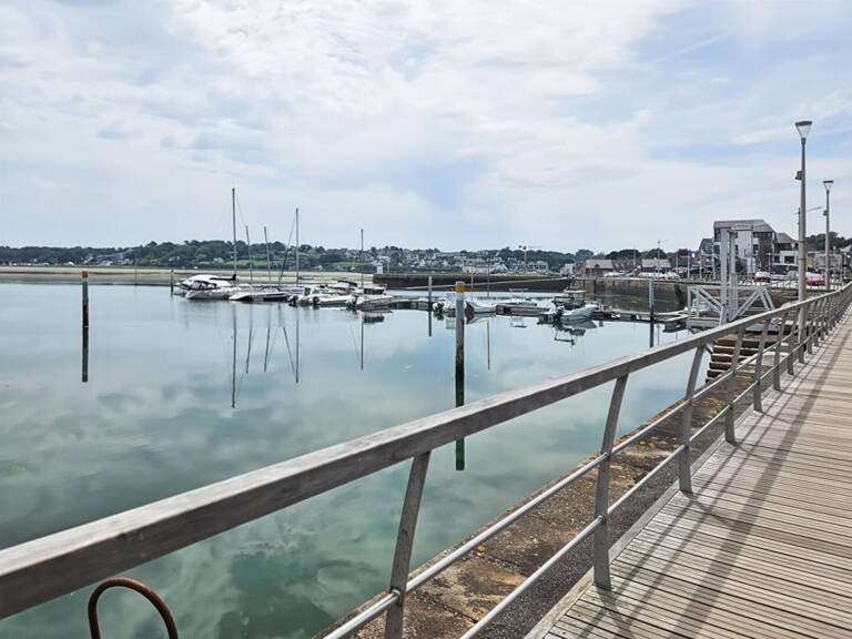Vente appartement T2 avec vue mer et balcon de 8 m², Perros-Guirec (22700) — photo 1
