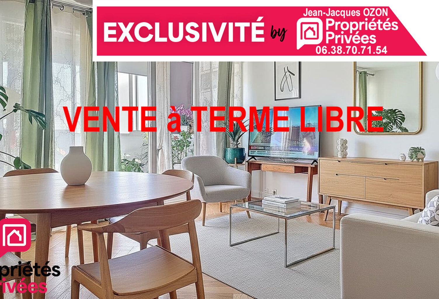 VENTE à TERME LIBRE ROYAN APPARTEMENT DE 64M2 EN PARFAIT ÉTAT — photo 1