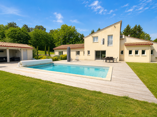 Villa d'architecte 280 m2, 6 chs, aux portes de BERGERAC, ca — photo du bien