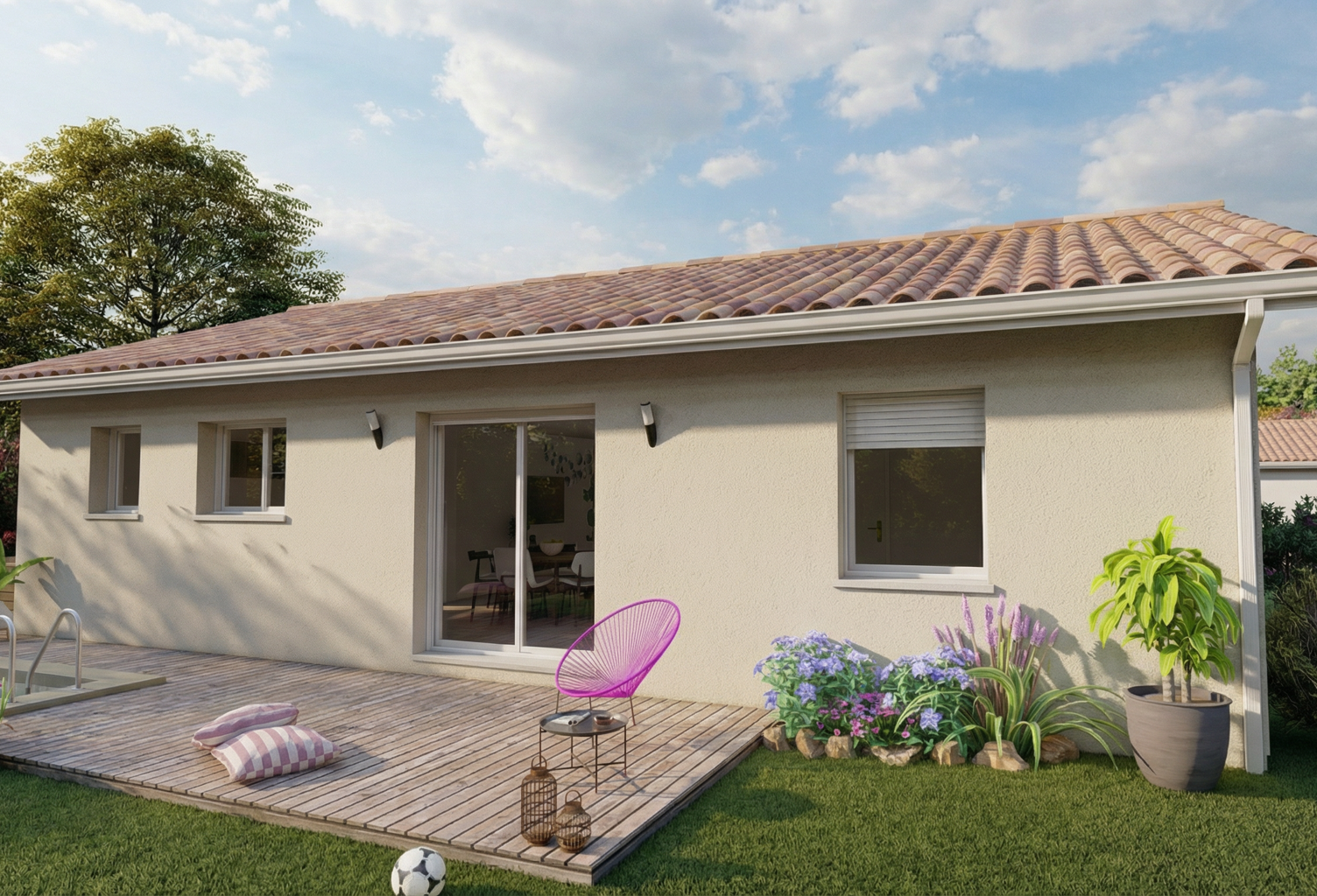 Maison 2 chambres + garage  — photo 1