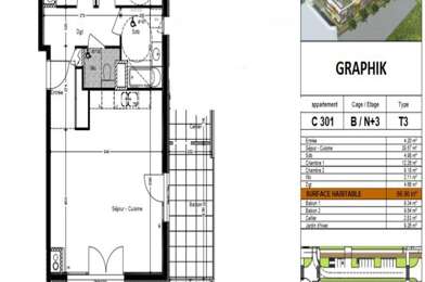 Appartement 3 pièces 1514 €
