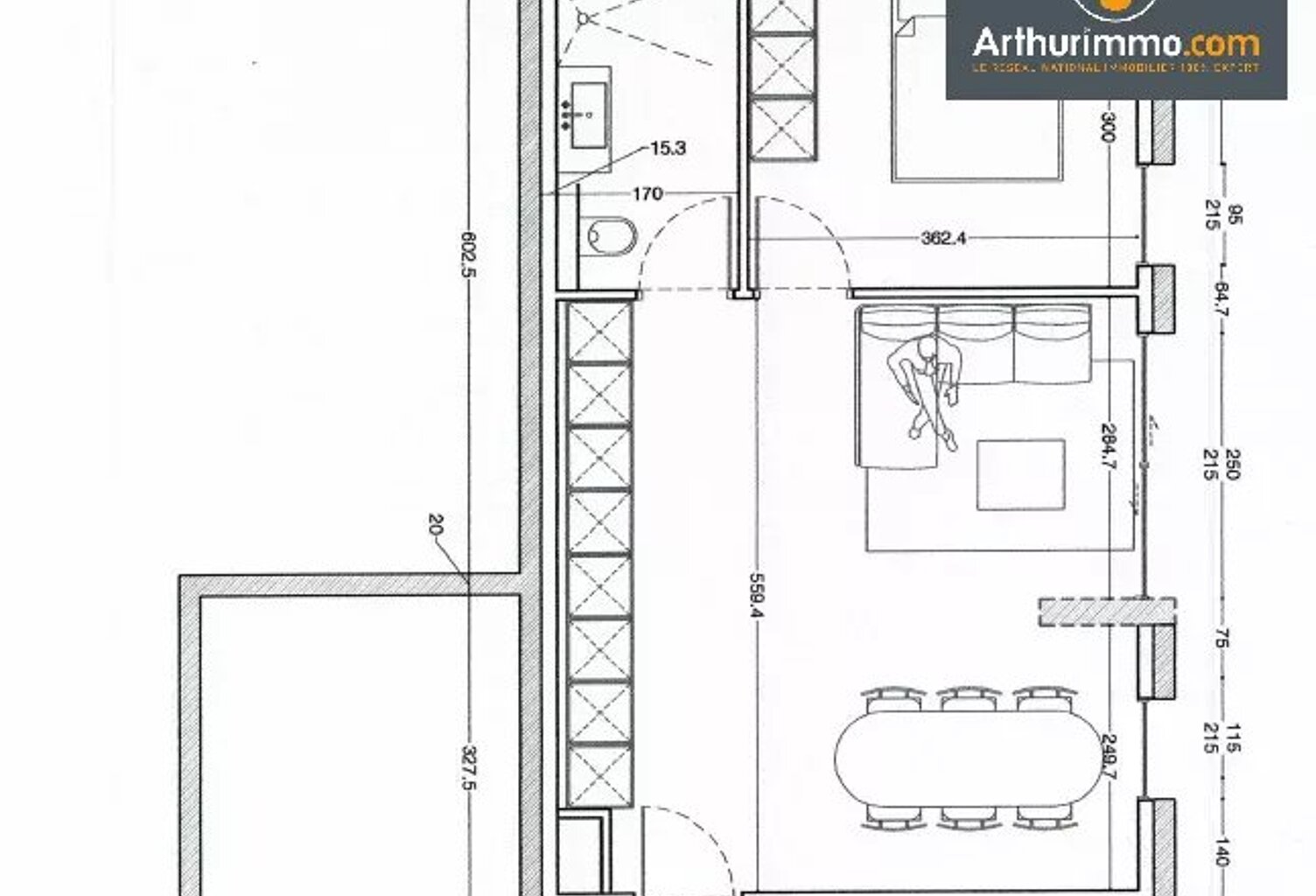 Appartement F2 de 45 m² avec terrasse de 25 m² - Lot A02 — photo 1