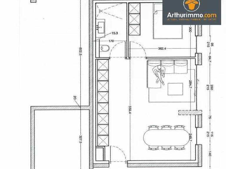 Appartement F2 de 45 m² avec terrasse de 25 m² - Lot A02 — photo 1