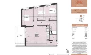 Appartement 4 Pièces 80 m² à vendre à Cers (34420)